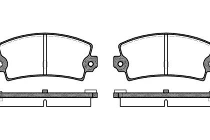 Remsa 0021.36 Brake pads Remsa 0021.36 Brake pads