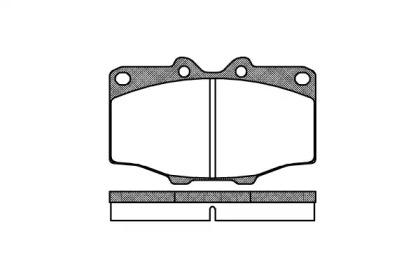 Remsa 0132.00 Brake pads Remsa 0132.00 Brake pads