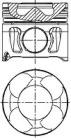 Nural 87-436506-00 Поршень двигуна