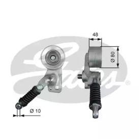 Gates T38604 Натягувач ременя поліклинового