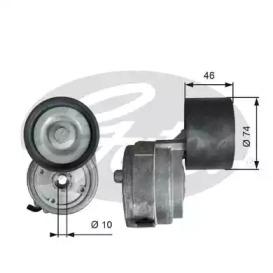 Gates T38714 Натягувач ременя поліклинового Gates T38714 Натягувач ременя поліклинового