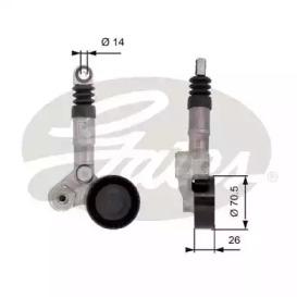 Gates T39113 Ролик натяжной Gates T39113 Ролик натяжной