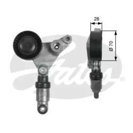 Gates T39258 Ролик натяжной Gates T39258 Ролик натяжной