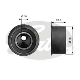 Gates T41046 Ролик натяжителя Gates T41046 Ролик натяжителя