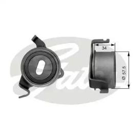 Gates T41052 Ролик натяжителя Gates T41052 Ролик натяжителя