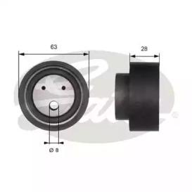 Gates T41109 Ролик натяжителя