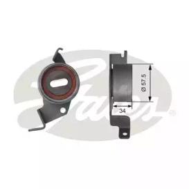 Gates T41212 Ролик натяжний ременя ГРМ