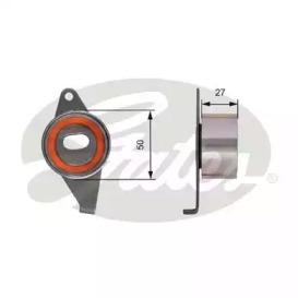 Gates T41245 Ролик натяжителя Gates T41245 Ролик натяжителя