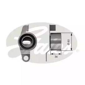 Gates T41276 Ролик натяжний ременя ГРМ Gates T41276 Ролик натяжний ременя ГРМ