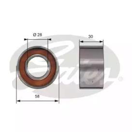 Gates T41295 Ролик натяжний ременя ГРМ