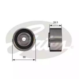 Gates T42003 Ролик обводной ремня грм Gates T42003 Ролик обводной ремня грм