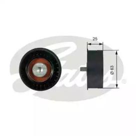 Gates T42077 Ролик обводной ремня грм Gates T42077 Ролик обводной ремня грм