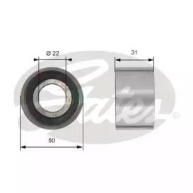 Gates T42087 Ролик обводной ремня грм Gates T42087 Ролик обводной ремня грм