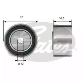 Gates T42173 Ролик обводной ремня грм