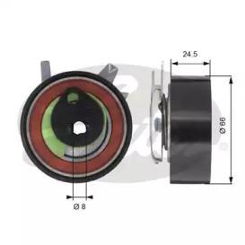 Gates T43048 Ролик натяжителя Gates T43048 Ролик натяжителя