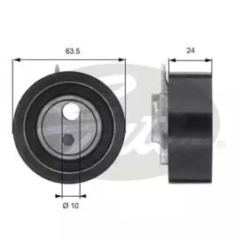 Gates T43049 Ролик обводной ремня грм Gates T43049 Ролик обводной ремня грм