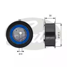 Gates T43059 Ролик натяжителя Gates T43059 Ролик натяжителя