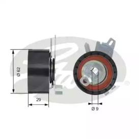 Gates T43145 Ролик натяжителя