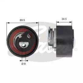 Gates T43200 Ролик натяжной Gates T43200 Ролик натяжной