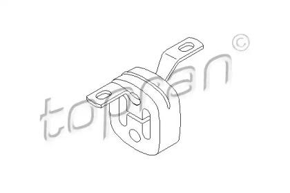 Topran 107 224 Кронштейн системи випуску відпрацьованих газів Topran 107 224 Кронштейн системи випуску відпрацьованих газів