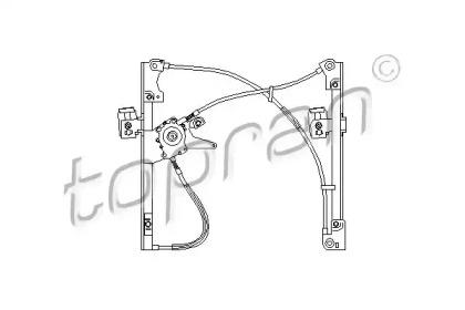 Topran 107 389 Regulator assy door window Topran 107 389 Regulator assy door window
