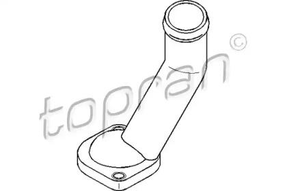 Topran 108 189 Pipe assy radiator plastic
