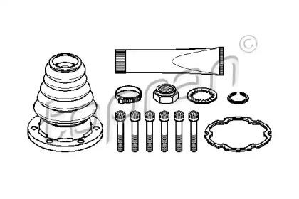 Topran 108 211 Dust boot kit axle joint Topran 108 211 Dust boot kit axle joint