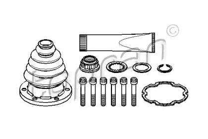 Topran 108 212 Dust boot kit axle joint Topran 108 212 Dust boot kit axle joint
