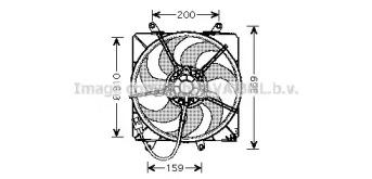 Ava TO7506 Fan and motor assy