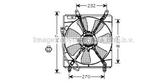 Ava TO7536 Fan and motor assy