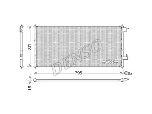 Denso DCN10030 Конденсер Denso DCN10030 Конденсер