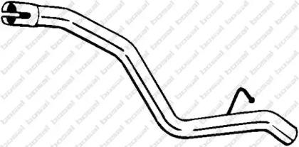 Bosal 751-411 Exhaust pipe Bosal 751-411 Exhaust pipe