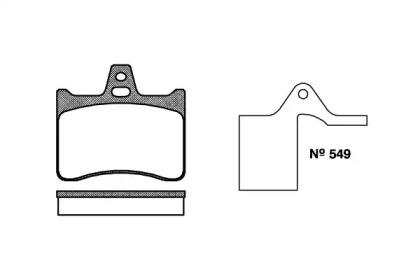 Woking P1883.10 Brake pads Woking P1883.10 Brake pads