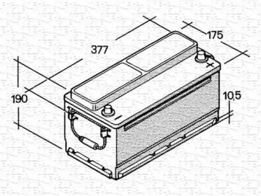 Magneti Marelli 067143421002 Batterie Magneti Marelli 067143421002 Batterie