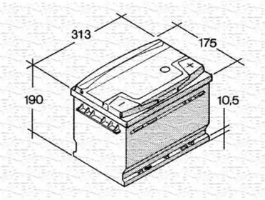 Magneti Marelli 067154240003 Акумулятор