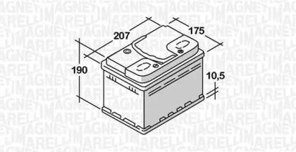 Magneti Marelli 068050045010 Batterie