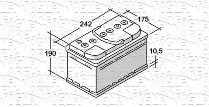 Magneti Marelli 068062064010 Batterie Magneti Marelli 068062064010 Batterie