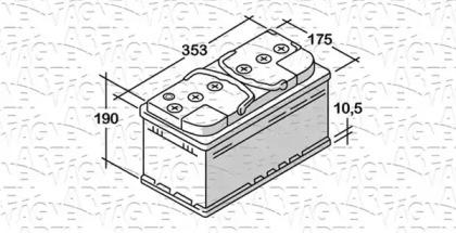 Magneti Marelli 068095085010 Batterie Magneti Marelli 068095085010 Batterie