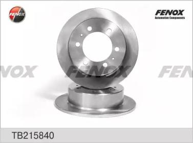 Fenox TB215840 Диск гальмівний