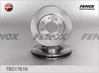 Fenox TB217616 Диск гальмівний Fenox TB217616 Диск гальмівний