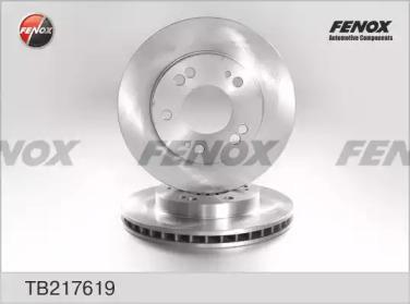 Fenox TB217619 Brake disc Fenox TB217619 Brake disc