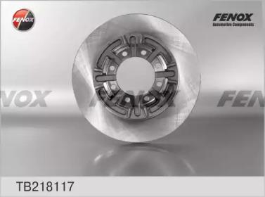 Fenox TB218117 Brake disc Fenox TB218117 Brake disc