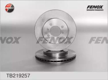 Fenox TB219257 Диск гальмівний Fenox TB219257 Диск гальмівний