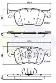 Comline CBP02246 Brake pads Comline CBP02246 Brake pads