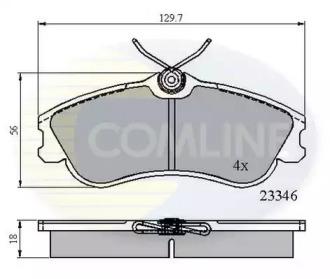 Comline CBP0892 Brake pads Comline CBP0892 Brake pads