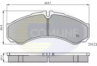 Comline CBP0931 Brake pads Comline CBP0931 Brake pads