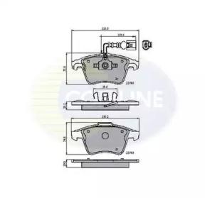 Comline CBP11311 Колодки тормозные Comline CBP11311 Колодки тормозные