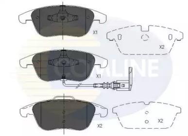 Comline CBP16022 Brake pads Comline CBP16022 Brake pads