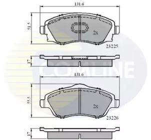 Comline CBP31112 Brake pads Comline CBP31112 Brake pads