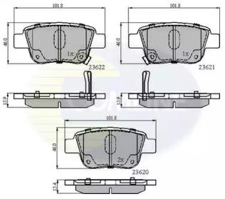 Comline CBP31141 Brake pads Comline CBP31141 Brake pads